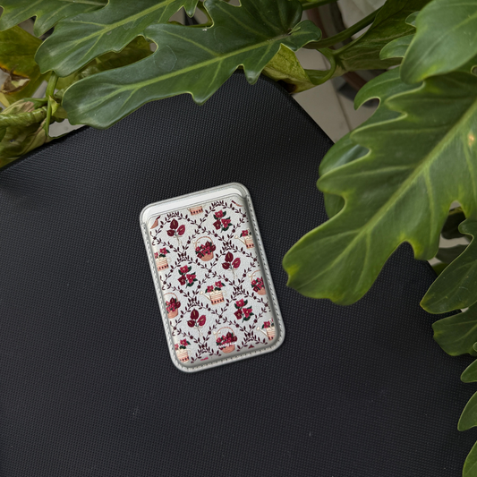 Magnetic Card Ethereal Maroon fits for Magsafe Case