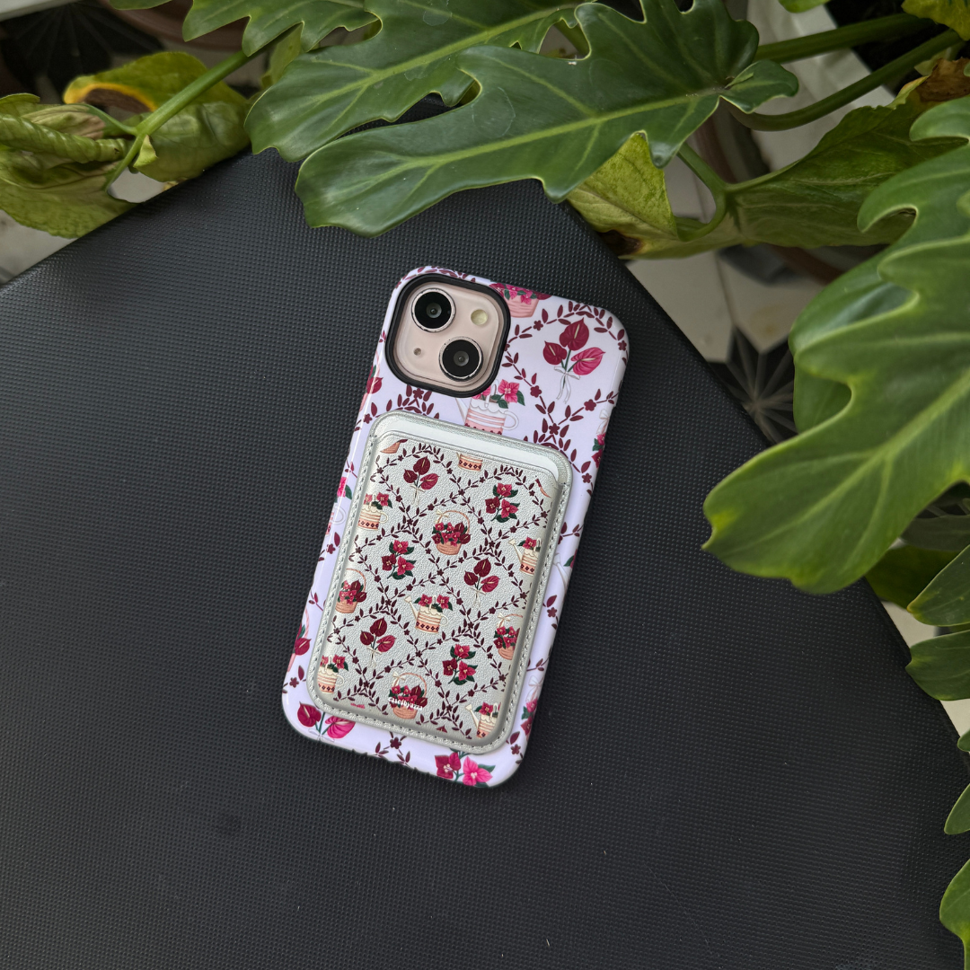 Magnetic Card Ethereal Maroon fits for Magsafe Case